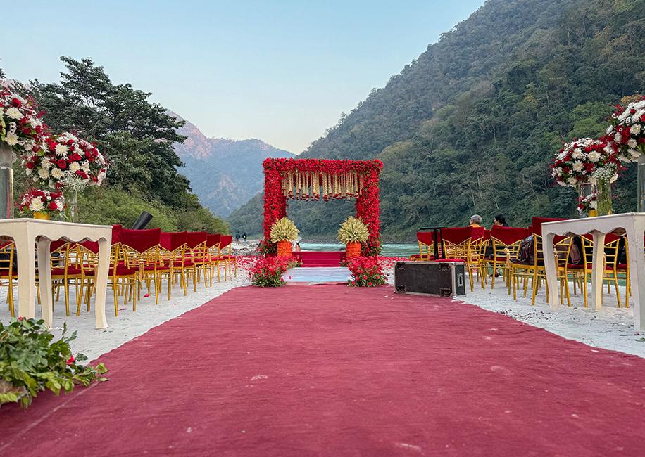 Rishikesh Riverside Wedding Package