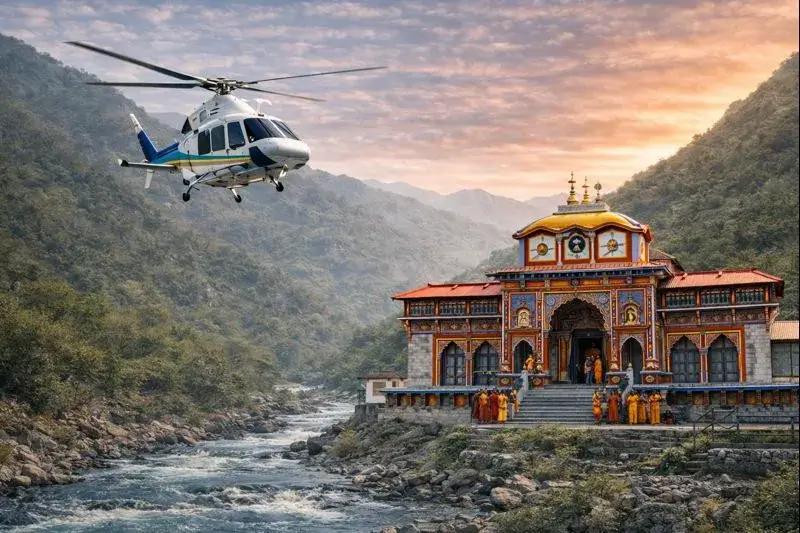 Kedarnath & Badrinath Do Dham Yatra by Helicopter