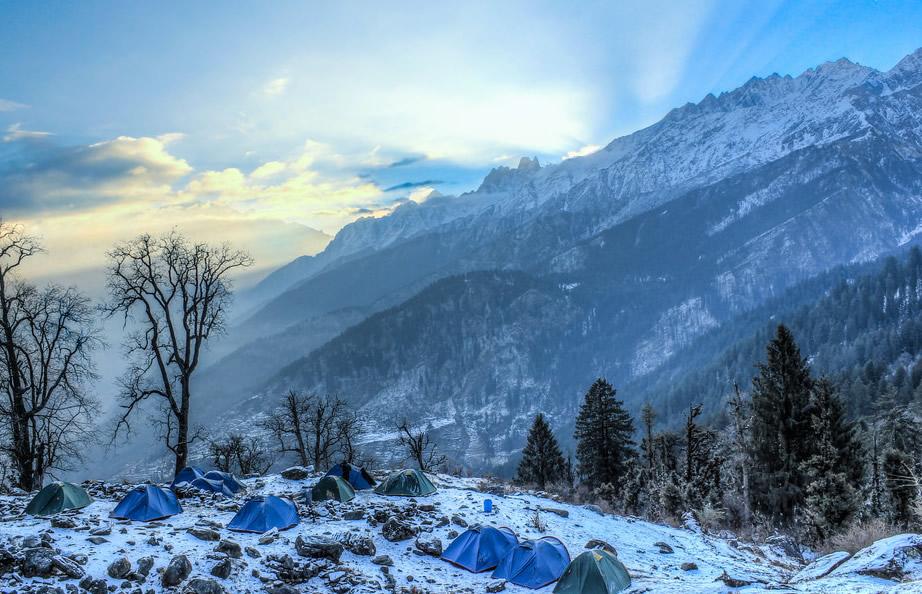 Auli Snow Camping Adventure Package