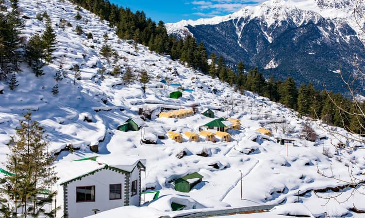Auli Snow Camping Adventure Package