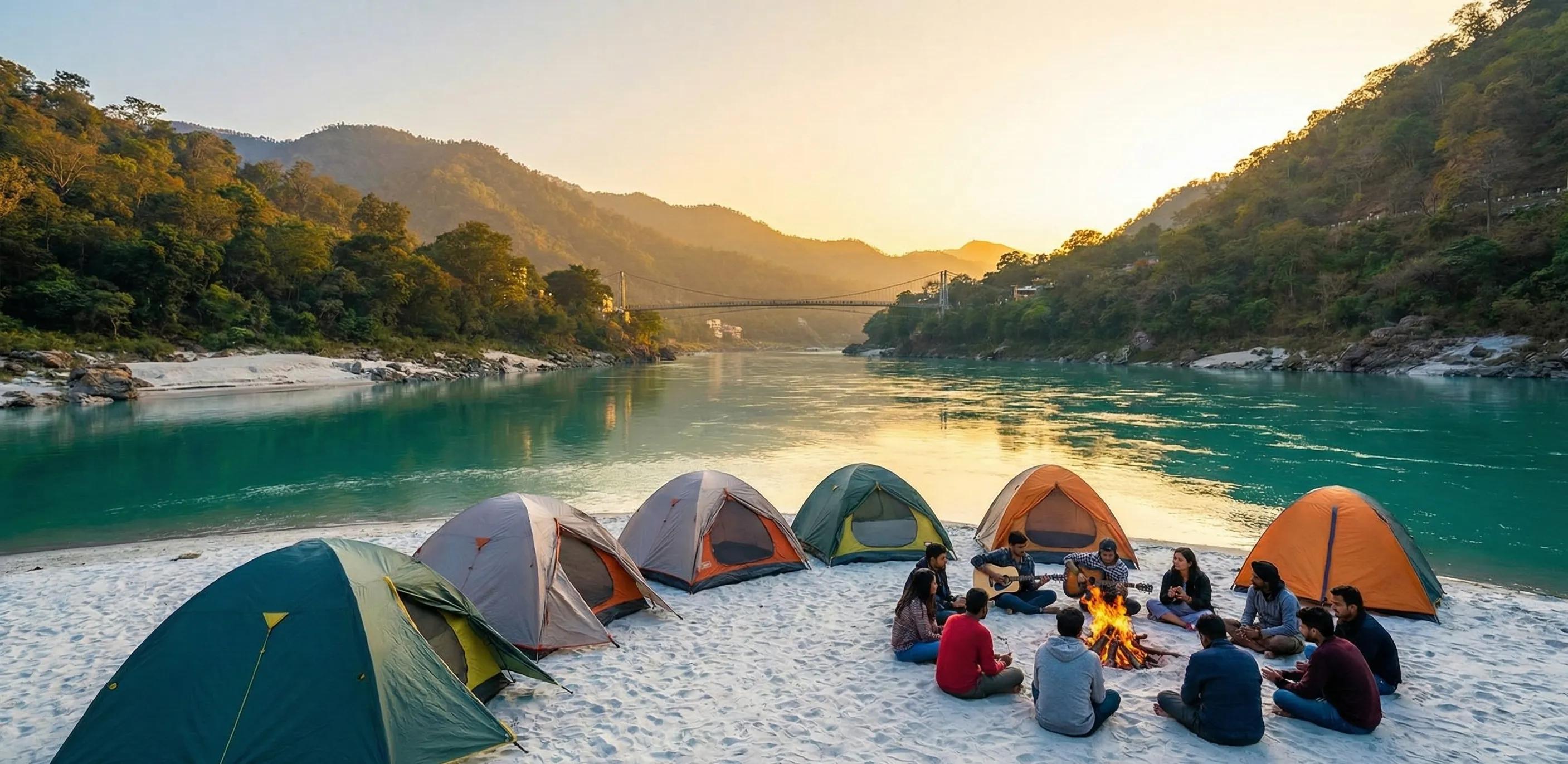Rishikesh Riverside Camping Package