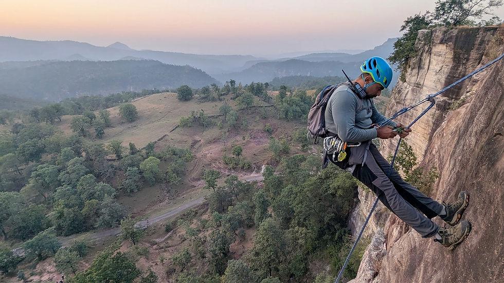 Shivpuri Rock Climbing & Rappelling Adventure